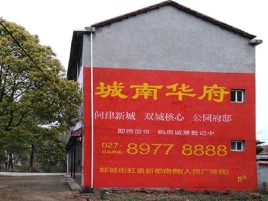 大方百分之90的人都不了解的农村墙体广告