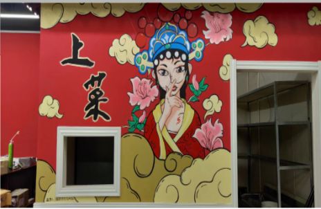 大方墙体彩绘的发展和应用