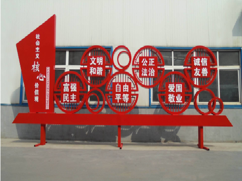 大方标识标牌制作材料分类及形态分类。