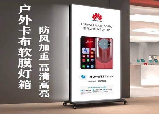 大方户外防水灯箱的应用特点及适用范围。