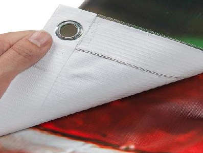 大方喷绘和刀刮布的工艺区别。