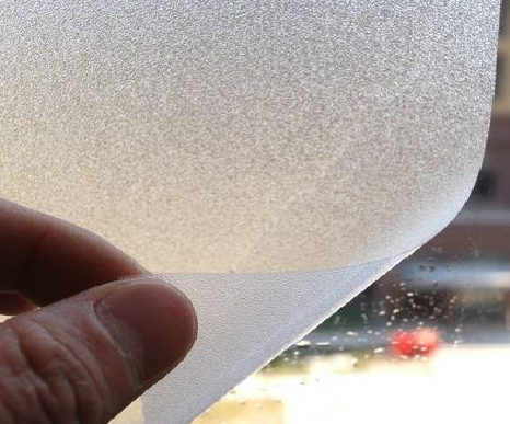 大方玻璃门外面粘广告用什么材料好？